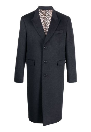 Reveres 1949 single-breasted virgin wool coat - Grigio