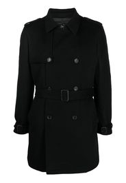 Reveres 1949 double-breasted belted coat - Nero