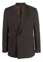 Reveres 1949 tailored double-breasted blazer - Marrone