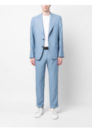 Reveres 1949 single-breasted peak-lapel blazer - Blu