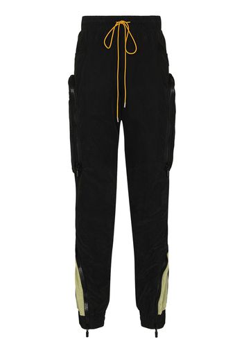 Rhude Yatching dual-panel track pants - Nero