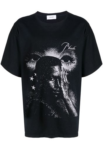 Rhude Beauty cotton t-shirt - Nero