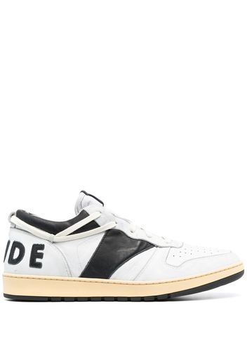 Rhude low-top lace-up trainers - Bianco