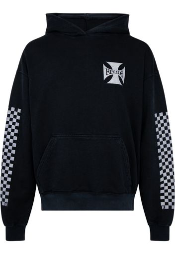 Rhude Classic Checkers hoodie - Nero