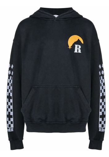 Rhude Moonlight logo hoodie - Nero