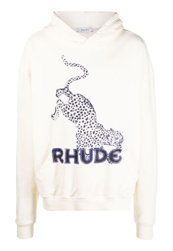 Rhude RHSS22HO04012611VTGWHITE - Toni neutri