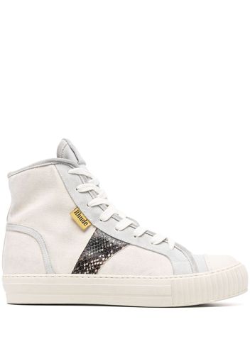 Rhude Bel Airs panelled high-top sneakers - Toni neutri