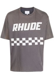 Rhude Off Road cotton T-shirt - Grigio