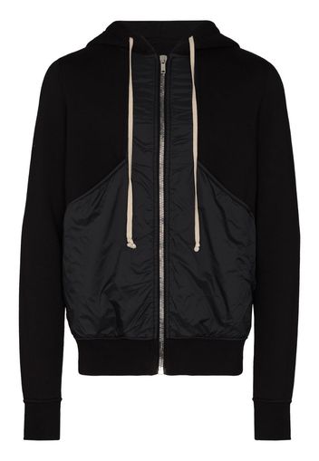 panelled hoodie