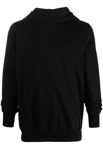 Rick Owens DRKSHDW reversed drawstring hoodie - Nero