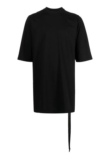 Rick Owens DRKSHDW draped strap T-shirt - Nero