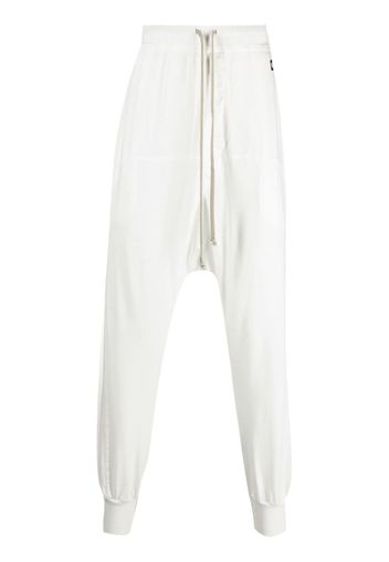 Rick Owens DRKSHDW Pantaloni con cavallo basso - Bianco