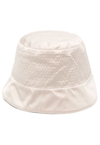 Rick Owens DRKSHDW logo-patch bucket hat - Toni neutri