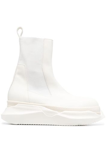 Rick Owens DRKSHDW Ruh leather boots - Bianco