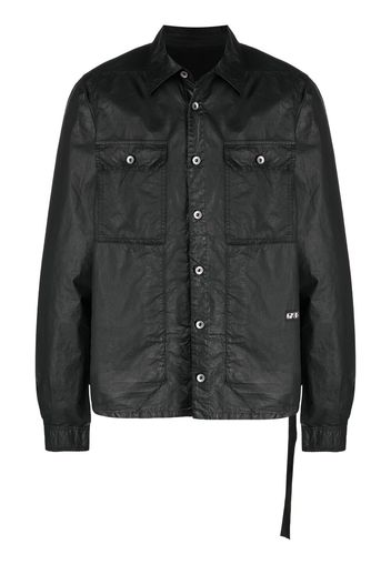 Rick Owens DRKSHDW Giacca-camicia - Nero