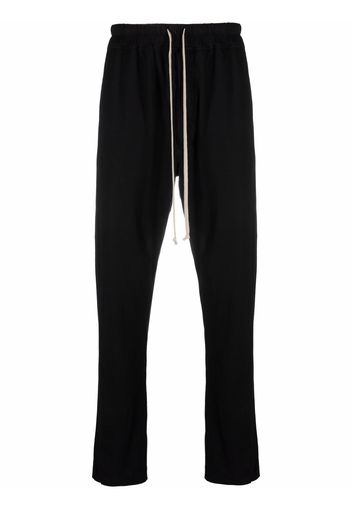 Rick Owens DRKSHDW drawstring-waist organic-cotton trousers - Nero
