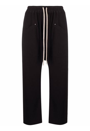 Rick Owens DRKSHDW high waist harem trousers - Nero