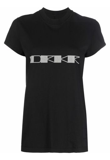 Rick Owens DRKSHDW logo-print cotton T-shirt - Nero