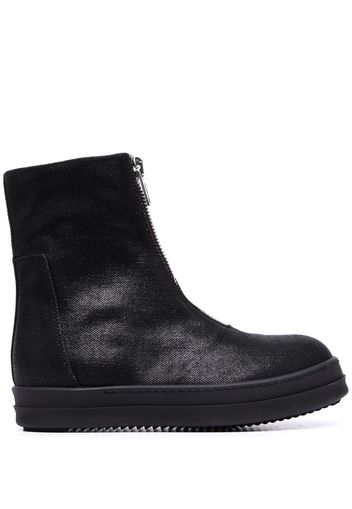 Rick Owens DRKSHDW zipped ankle boots - Nero