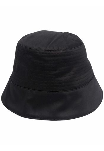 Rick Owens DRKSHDW zip-detailed bucket hat - Nero