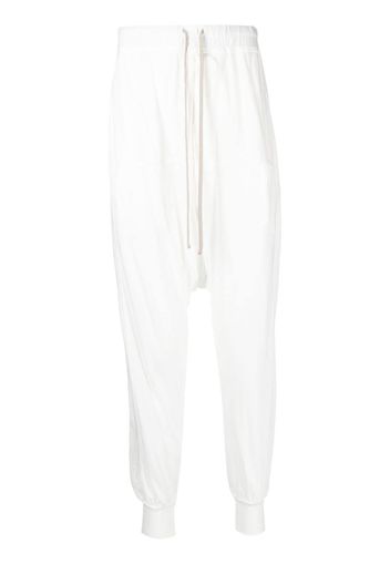 Rick Owens DRKSHDW Pantaloni con coulisse - Bianco