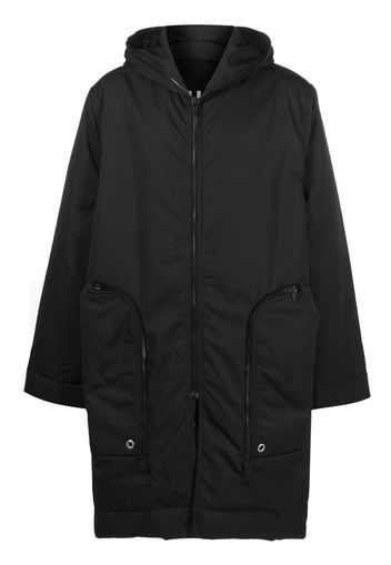 Rick Owens DRKSHDW oversize padded coat - Nero