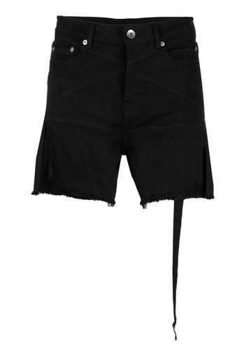 Rick Owens DRKSHDW TRUCKER CUT OFFS - Nero