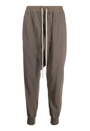 Rick Owens DRKSHDW drawstring drop-crotch trousers - Marrone