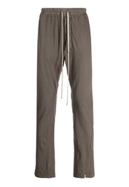 Rick Owens DRKSHDW drawstring-fastening waist trousers - Marrone