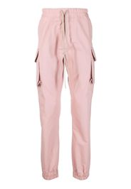 Rick Owens DRKSHDW drawstring cotton cargo trousers - Rosa