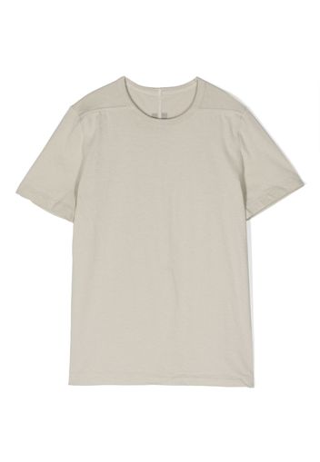 Rick Owens Kids round-neck cotton T-shirt - Grigio