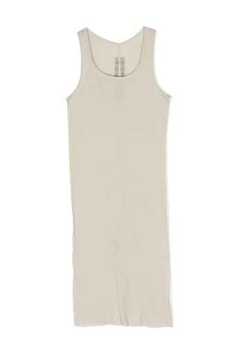 Rick Owens Kids long cotton tank top - Toni neutri