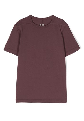 Rick Owens Kids Level T organic cotton T-shirt - Viola