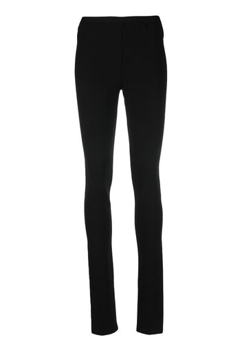 Rick Owens Lilies Amber jersey-knit leggings - Nero