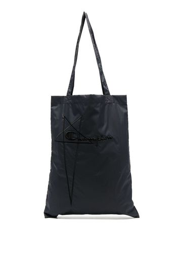 Rick Owens X Champion Shopper con logo - Nero