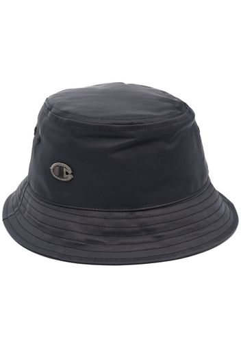 Rick Owens X Champion Cappello bucket con ricamo - Nero