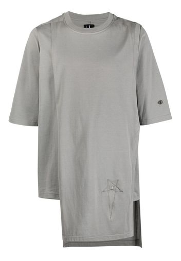 Rick Owens X Champion T-shirt con ricamo - Grigio