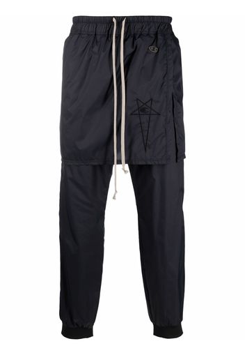 Rick Owens X Champion high-waist track pants - Nero