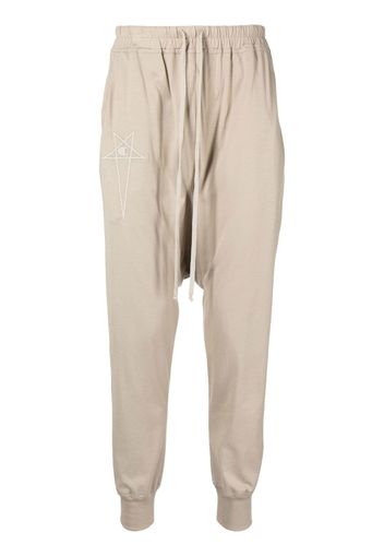 Rick Owens X Champion Pantaloni sportivi con cavallo basso - Marrone