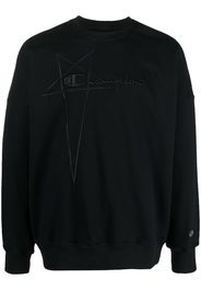 Rick Owens X Champion Maglione con applicazione - Nero