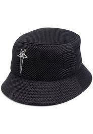 Rick Owens X Champion logo-embroidered bucket hat - Nero