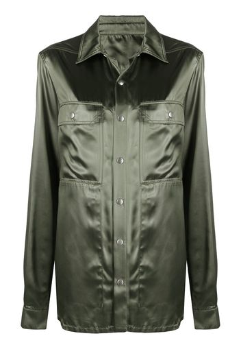 Rick Owens Giacca-camicia - Verde