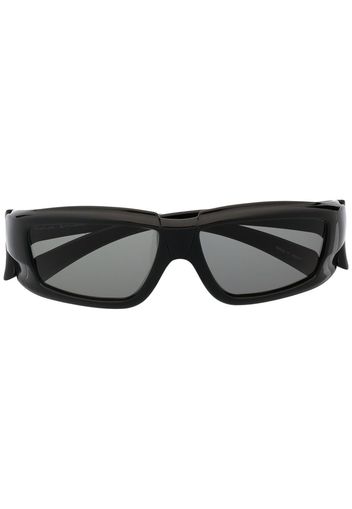 Rick Owens rectangular-framed sunglasses - Nero