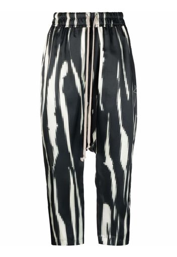 Rick Owens Pantaloni con cavallo basso - Nero