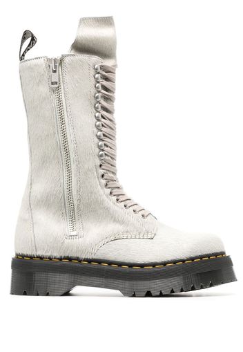 Rick Owens x Dr Martens Quad sole boots - Grigio