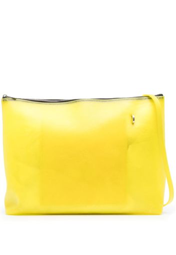 Rick Owens Adri leather shoulder bag - Giallo