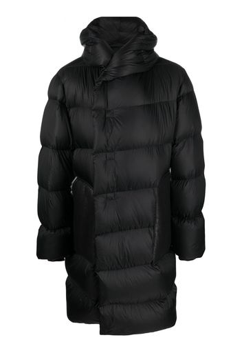 Rick Owens hooded padded coat - Nero