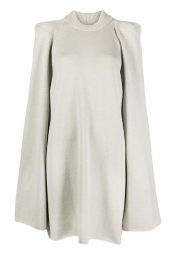 Rick Owens Tec exaggerated-shoulder jumper - Toni neutri