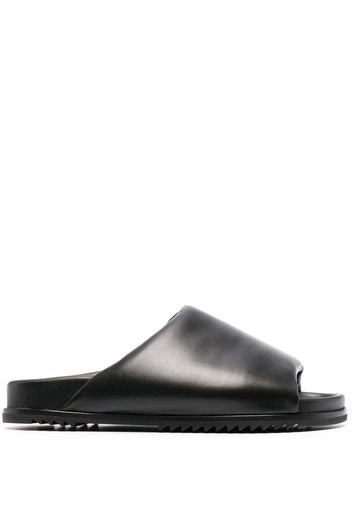 Rick Owens Granolas padded slides - Nero