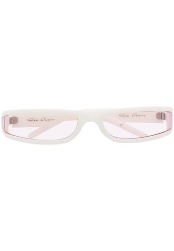 Rick Owens cat eye-frame tinted sunglasses - Rosa